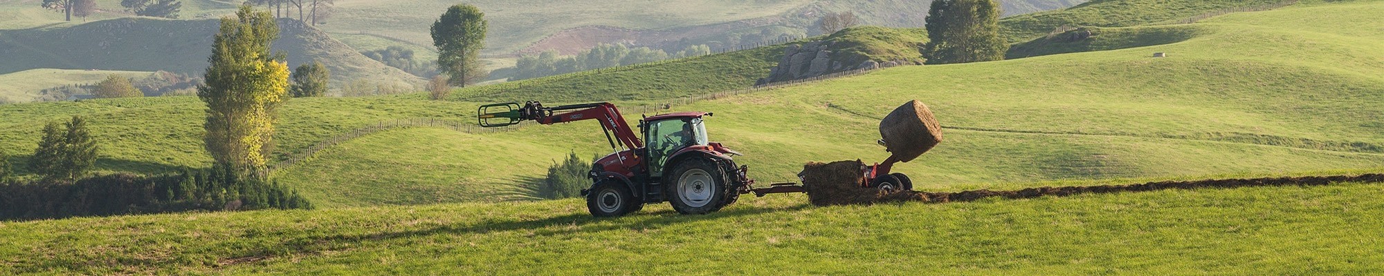 Case IH Tractor being used on a farm